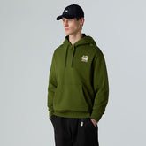 Unisex Connect Relaxed Kapuzenpullover mit Grafikprint