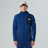 Herren Mountain Athletics Kapuzen-Fleecejacke mit durchgehendem Reißverschluss