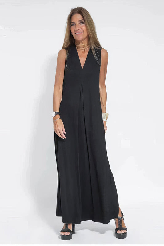 Elegant Long Dress + Matching Cardigan