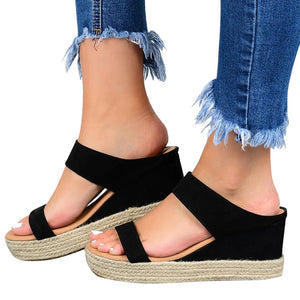 Damen Wedges Sandalen