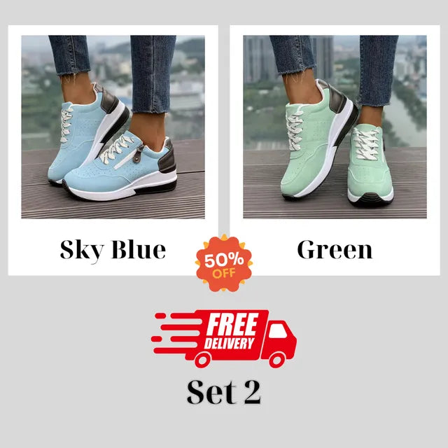 Vielseitige Low-Top-Fashion-Sneaker für Damen