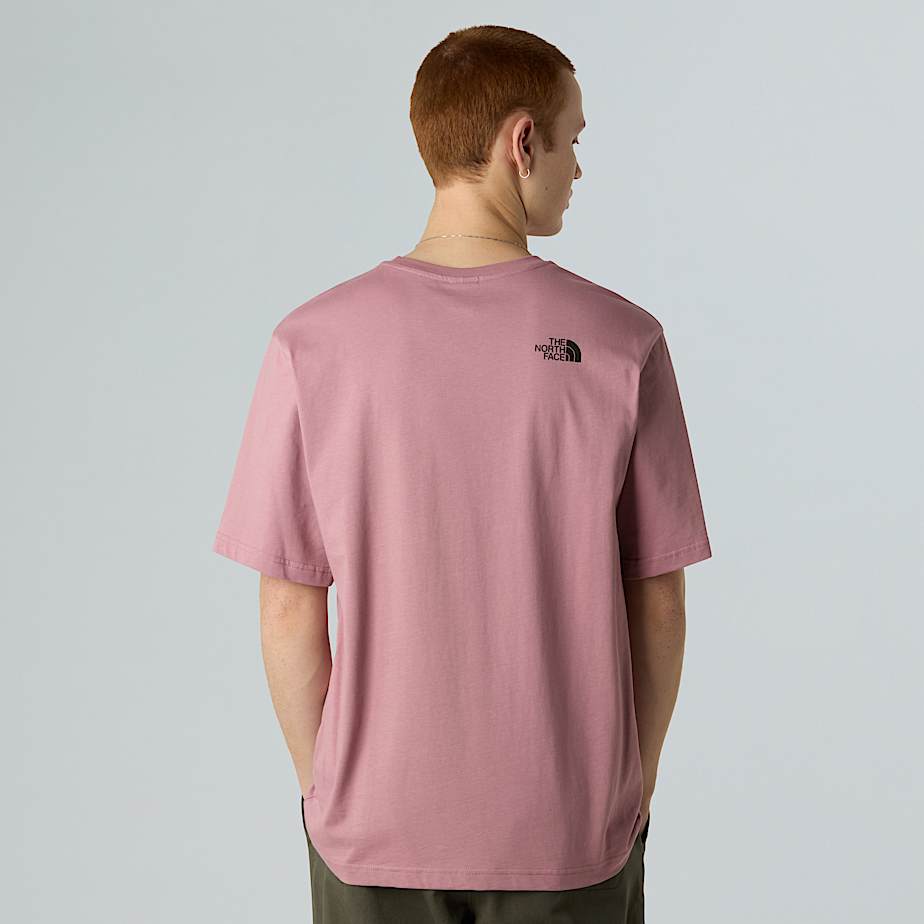 Unisex Dome Blumen-T-Shirt mit lockerem Schnitt