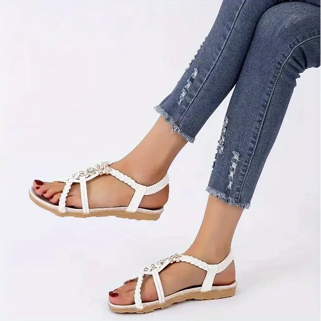 Women's Boho Style Flat Orthopedic Sandals