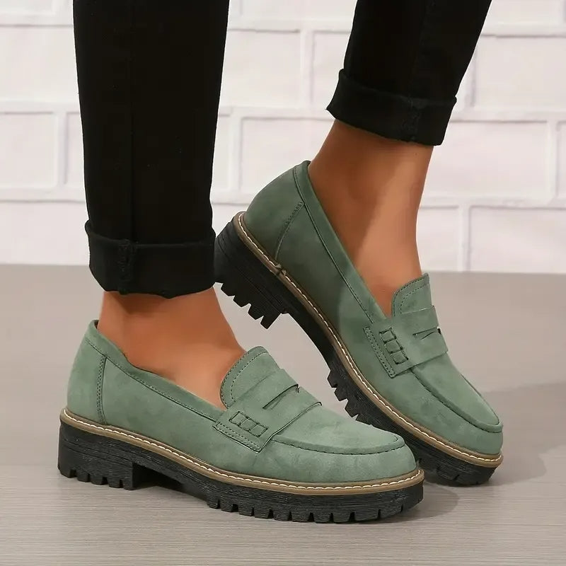Women's Fashion Thick Sole Loafers