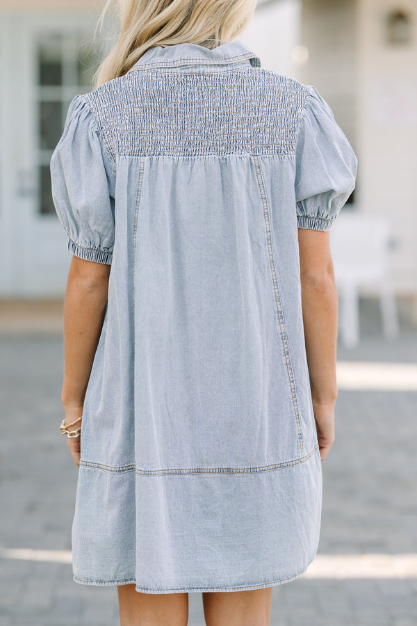 Babydoll-Kleid aus Jeans für Damen (2 kaufen, Versand gratis)