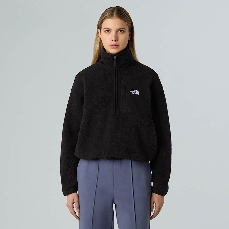 Damen Yumiori Fleecejacke mit halbem Reißverschluss für die Nebensaison