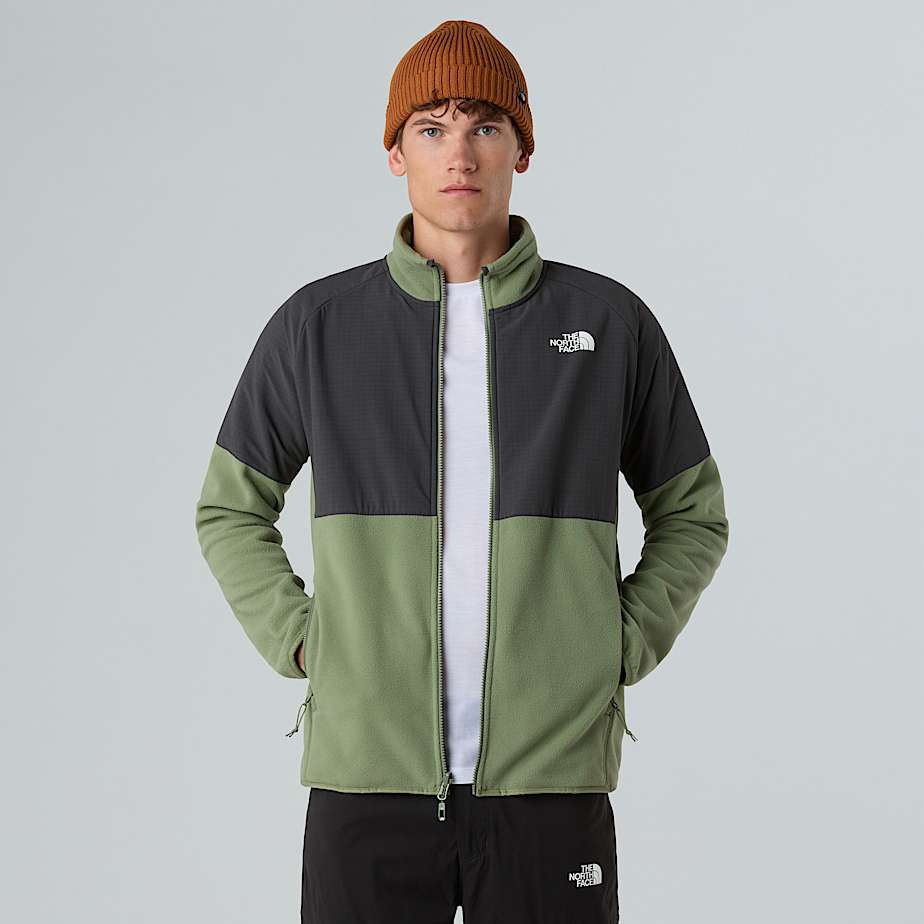 Herren Glacier Heavyweight Fleecejacke mit durchgehendem Reißverschluss