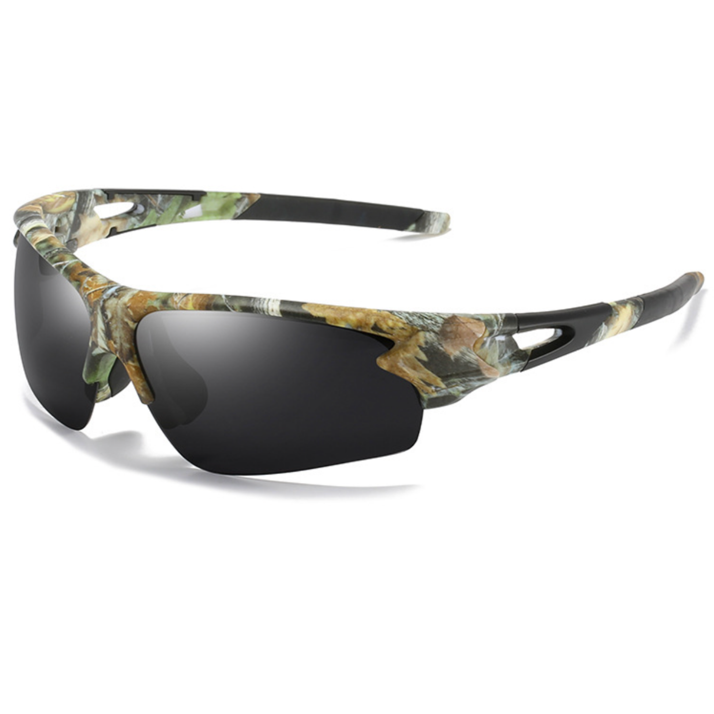 Polarized Wrap-Around Sport Sunglasses with UV400 Protection