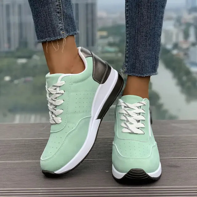 Vielseitige Low-Top-Fashion-Sneaker für Damen