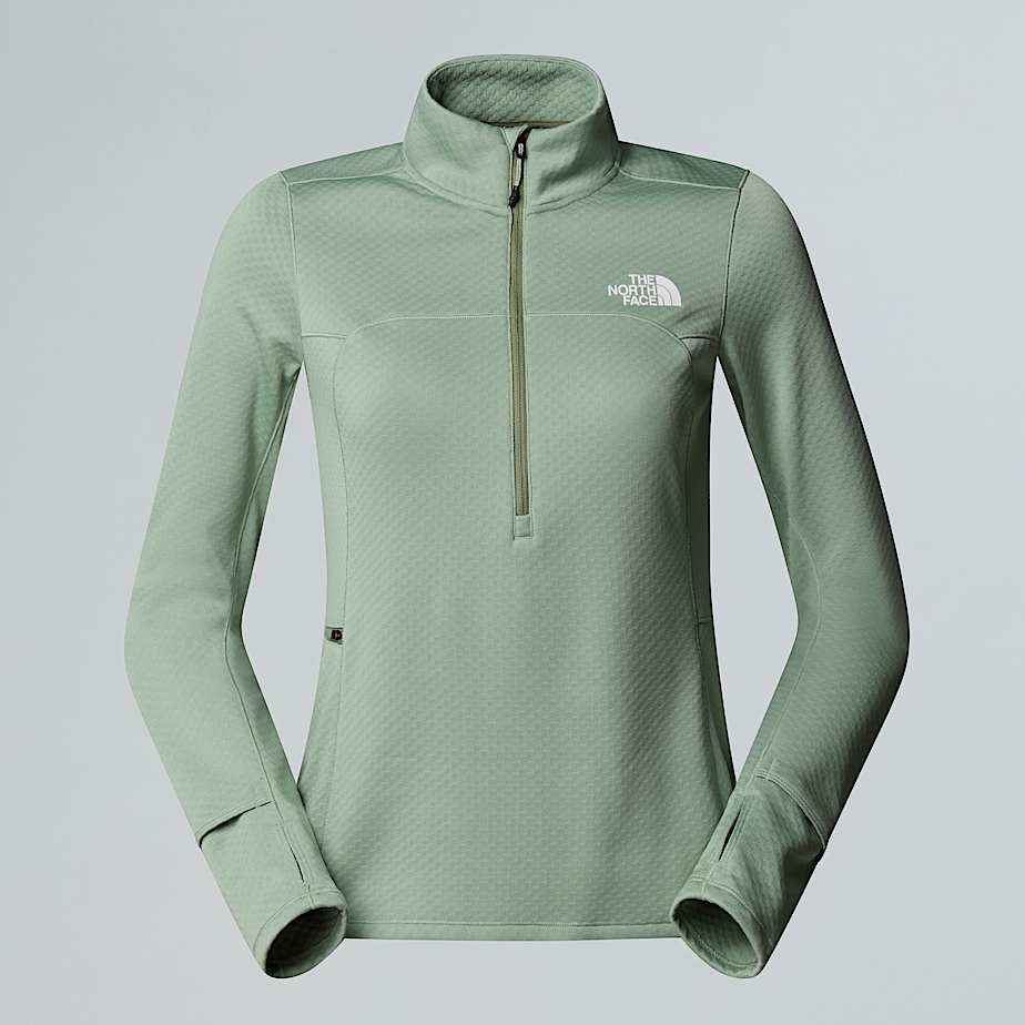 Damen Winter Warme Pro 1/4 Zip-Fleece