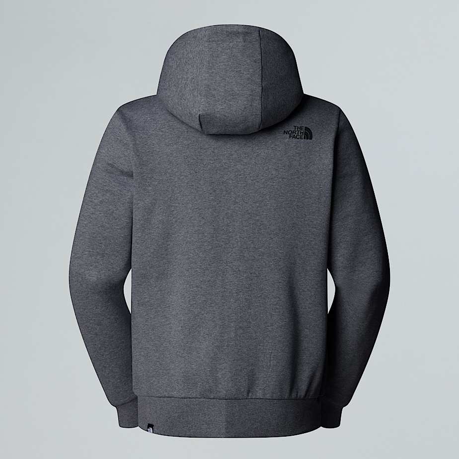Herren Simple Dome Kapuzenjacke mit durchgehendem Reißverschluss