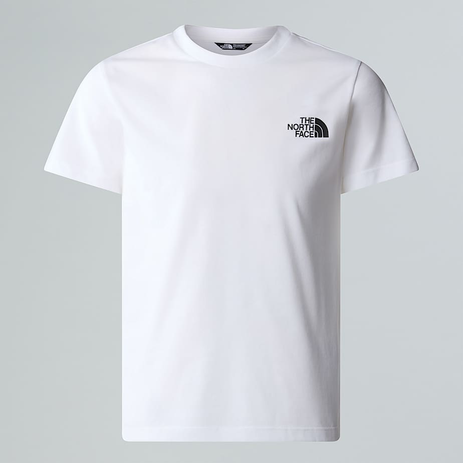 Teenager T-Shirt mit schlichtem Kuppel-Print