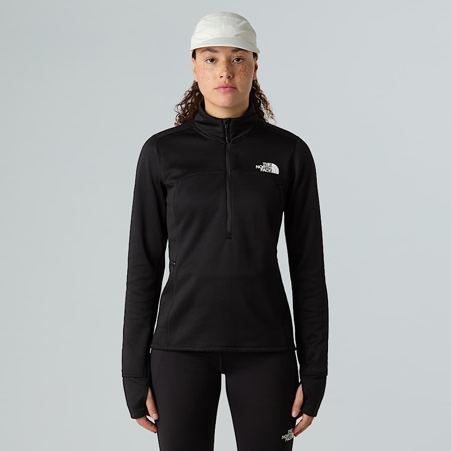 Damen Winter Warme Pro 1/4 Zip-Fleece