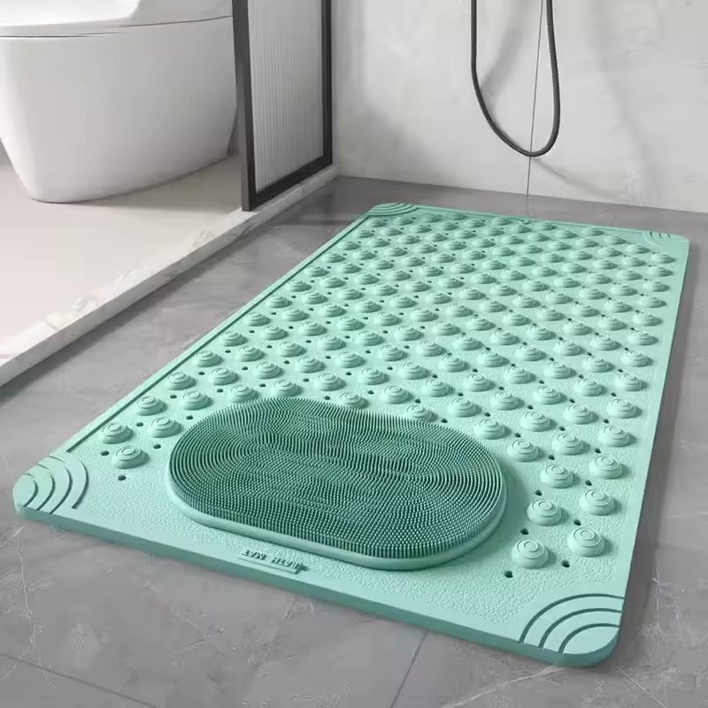 Non-Slip Waterproof Bath Mat with Massage Texture