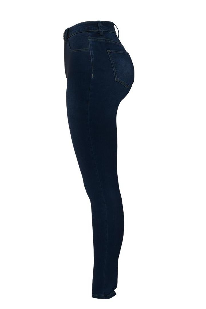 Elastische High-Rise Skinny Jeans