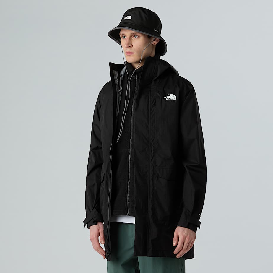 Verstaubarer Shell-Parka für Herren