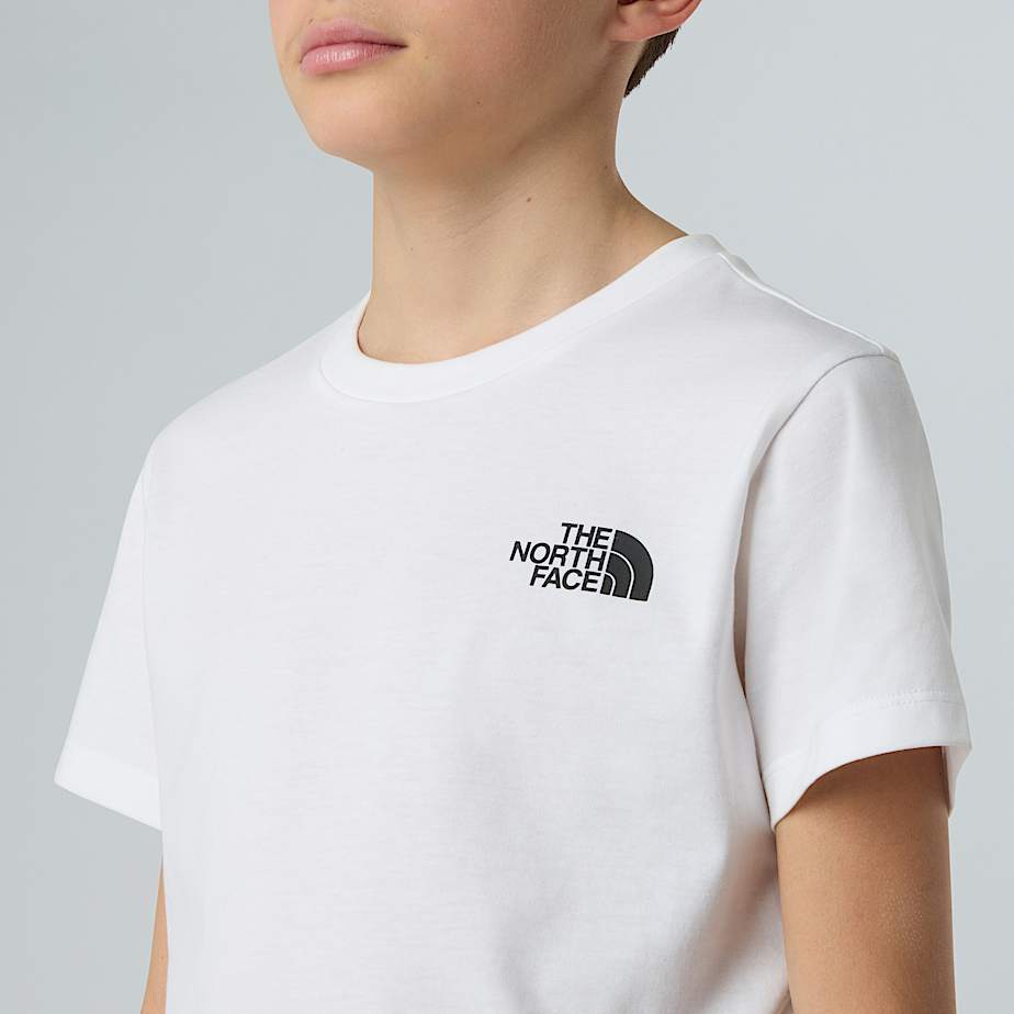 Teenager T-Shirt mit schlichtem Kuppel-Print
