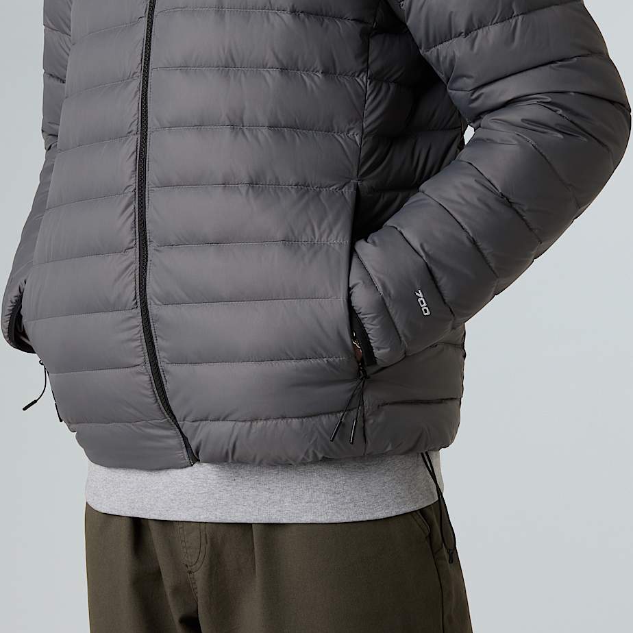 Klassische Daunenjacke für Herren mit Kapuze