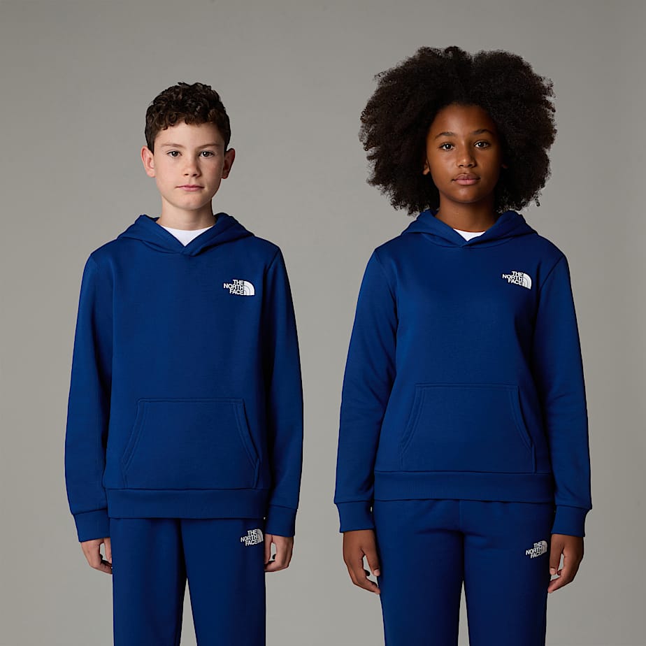 Hoodie mit schlichtem Kuppel-Design für Teenager