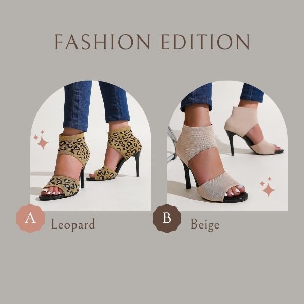 ❤️High Heel with Elastic Back