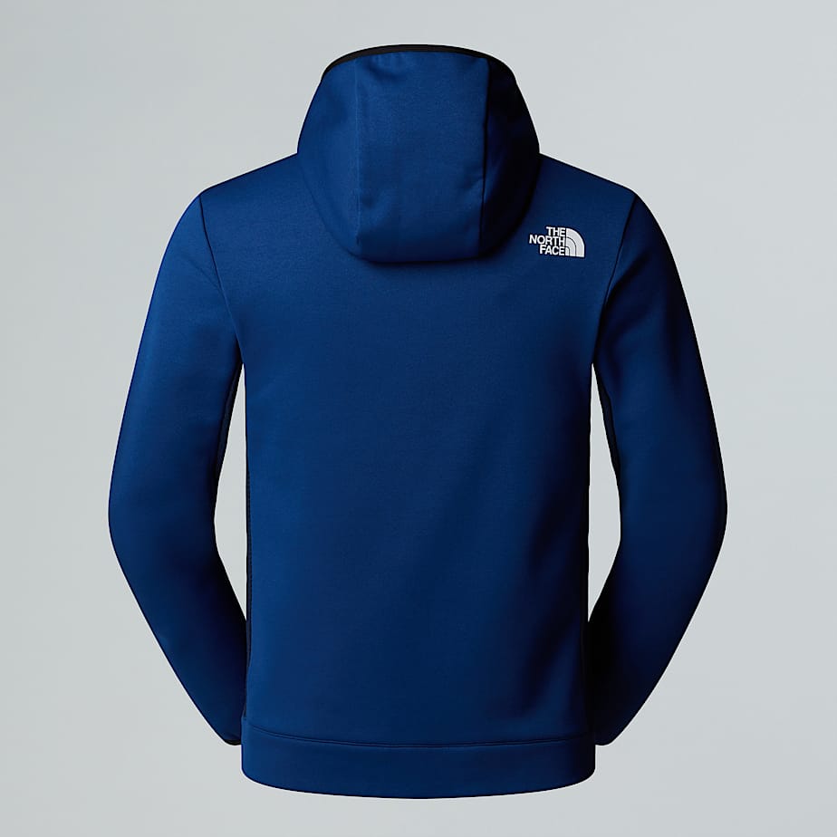 Herren Mountain Athletics Kapuzen-Fleecejacke mit durchgehendem Reißverschluss