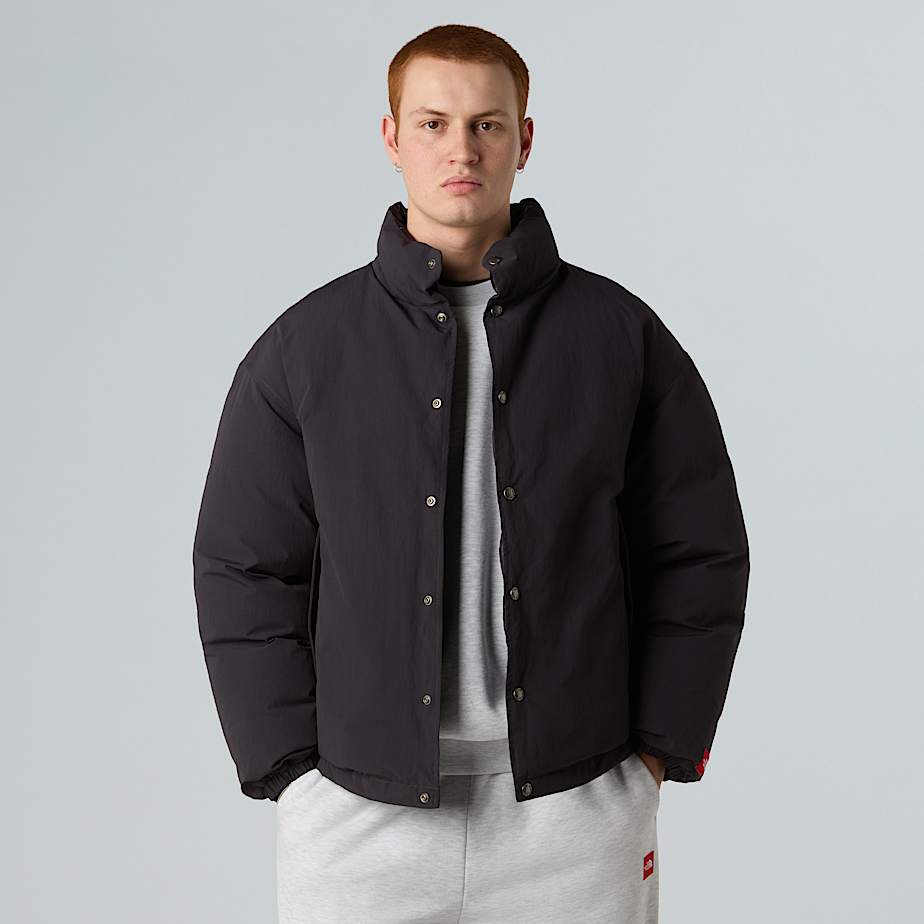 Rote Daunenjacke für Herren