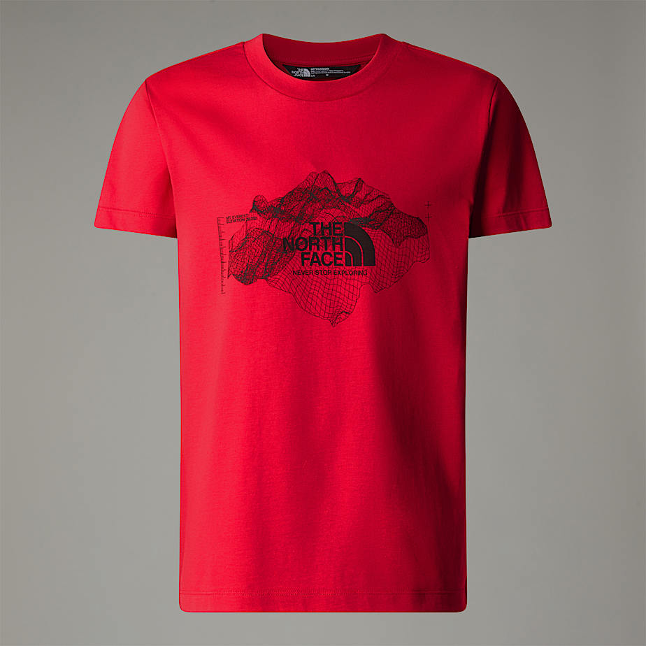 Topografie-T-Shirt für Jungen