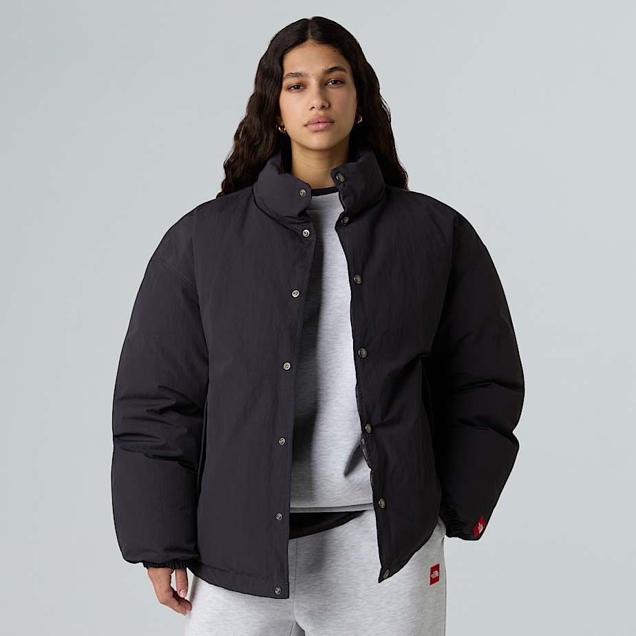 Rote Daunenjacke für Herren