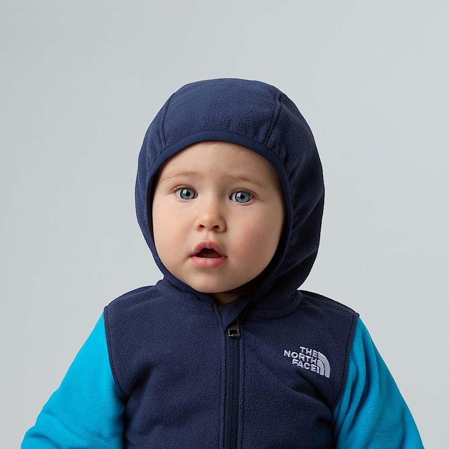 Baby-Gletscher-Kapuzenjacke mit Reißverschluss