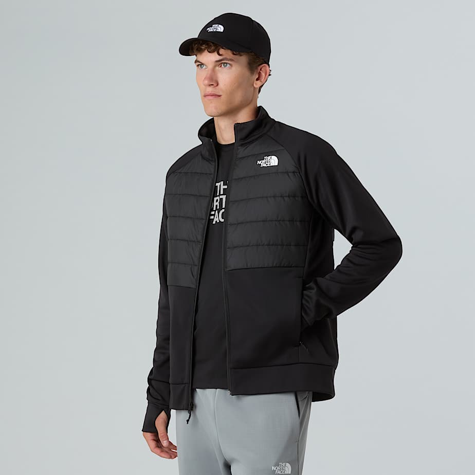 Herren Reaxion 2.0 Hybrid-Jacke mit durchgehendem Reißverschluss