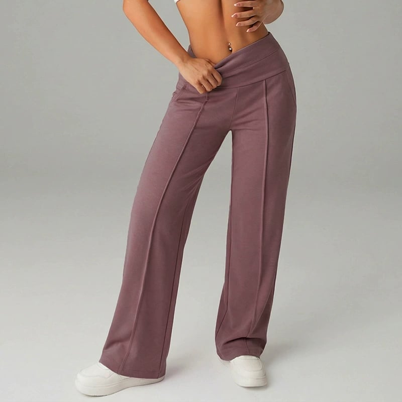 💥50K+ SOLD💕Women's Plain Loose Straight Leg Pants