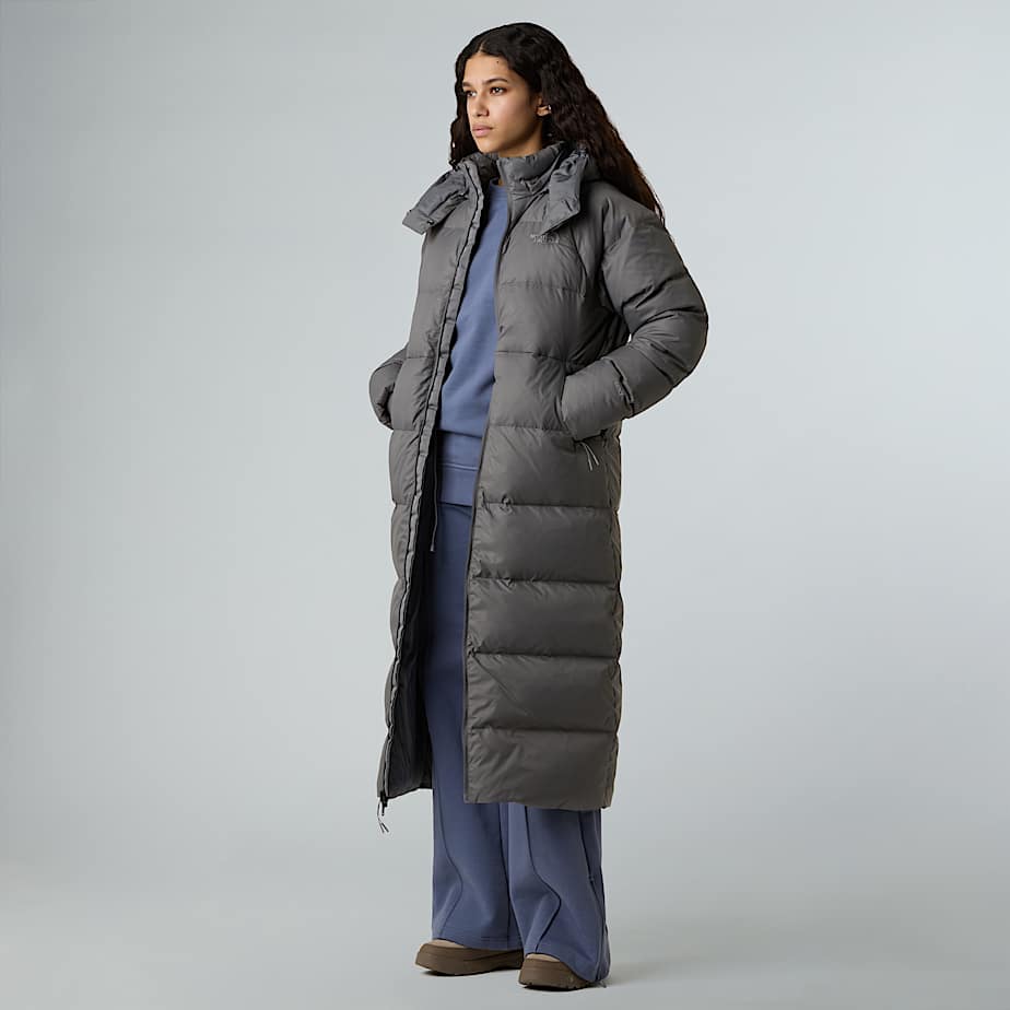 Damen Hydrenalite City Long Daunenparka mit Kapuze