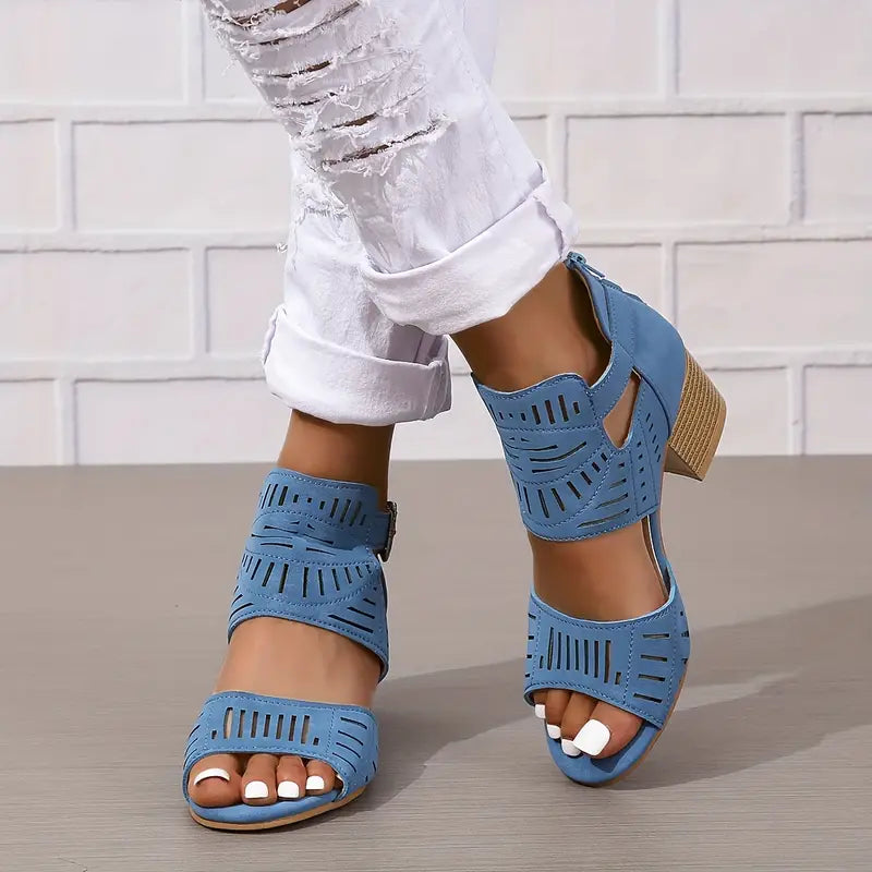 Women's Orthopaedic High Heel Leather Shoes