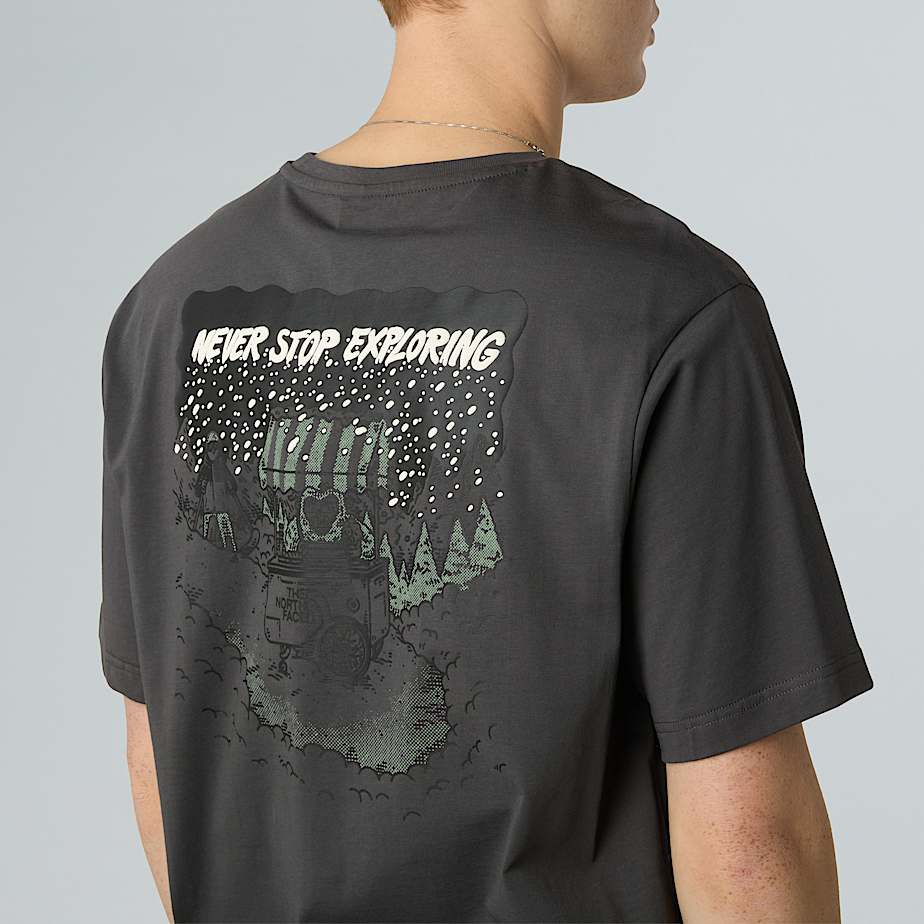 Unisex Powder Days Relaxed Grafik-T-Shirt