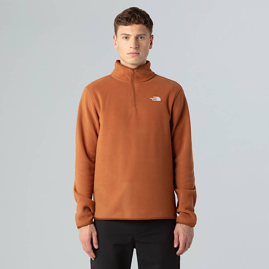 Herren-Fleece Glacier mit 1/4-Reißverschluss