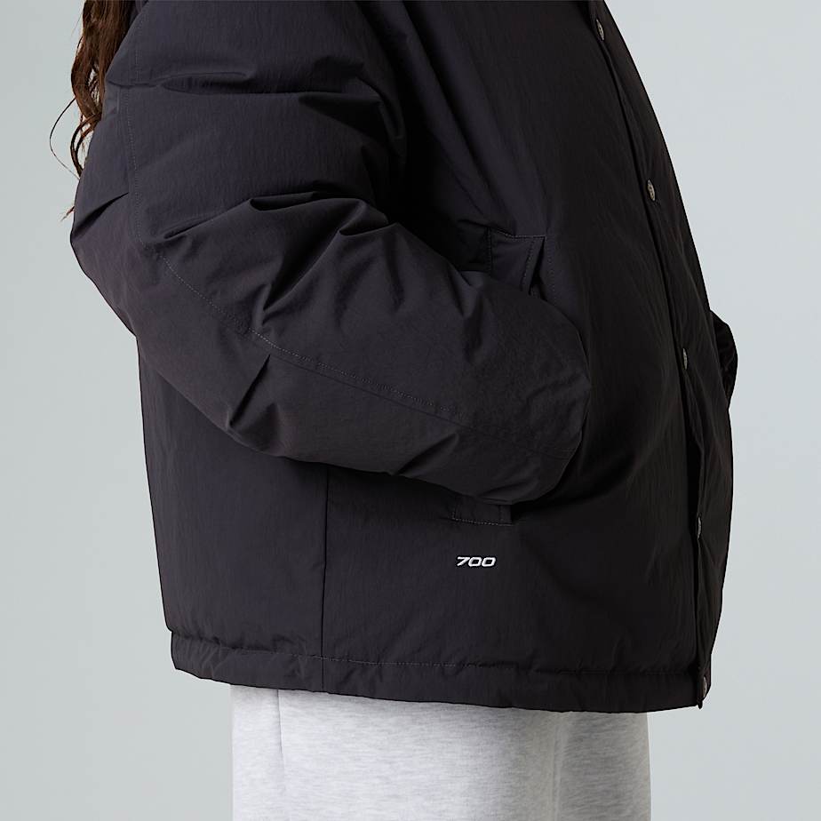 Rote Daunenjacke für Herren