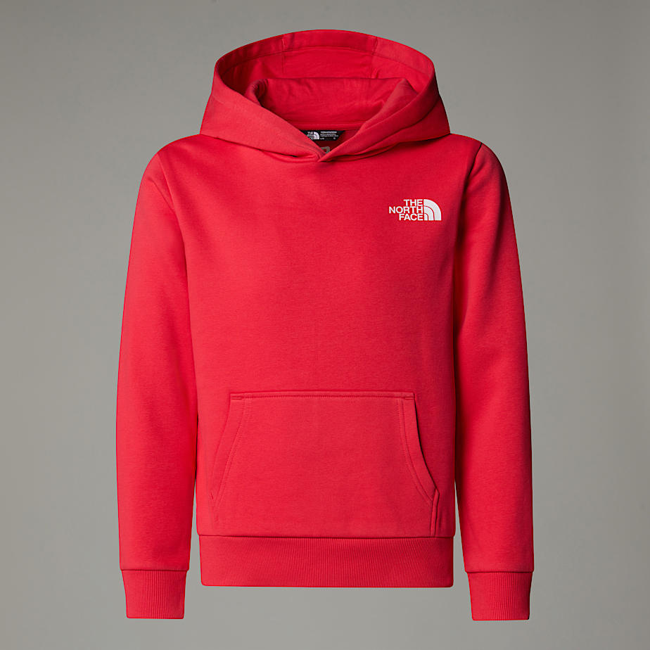 Hoodie mit schlichtem Kuppel-Design für Teenager
