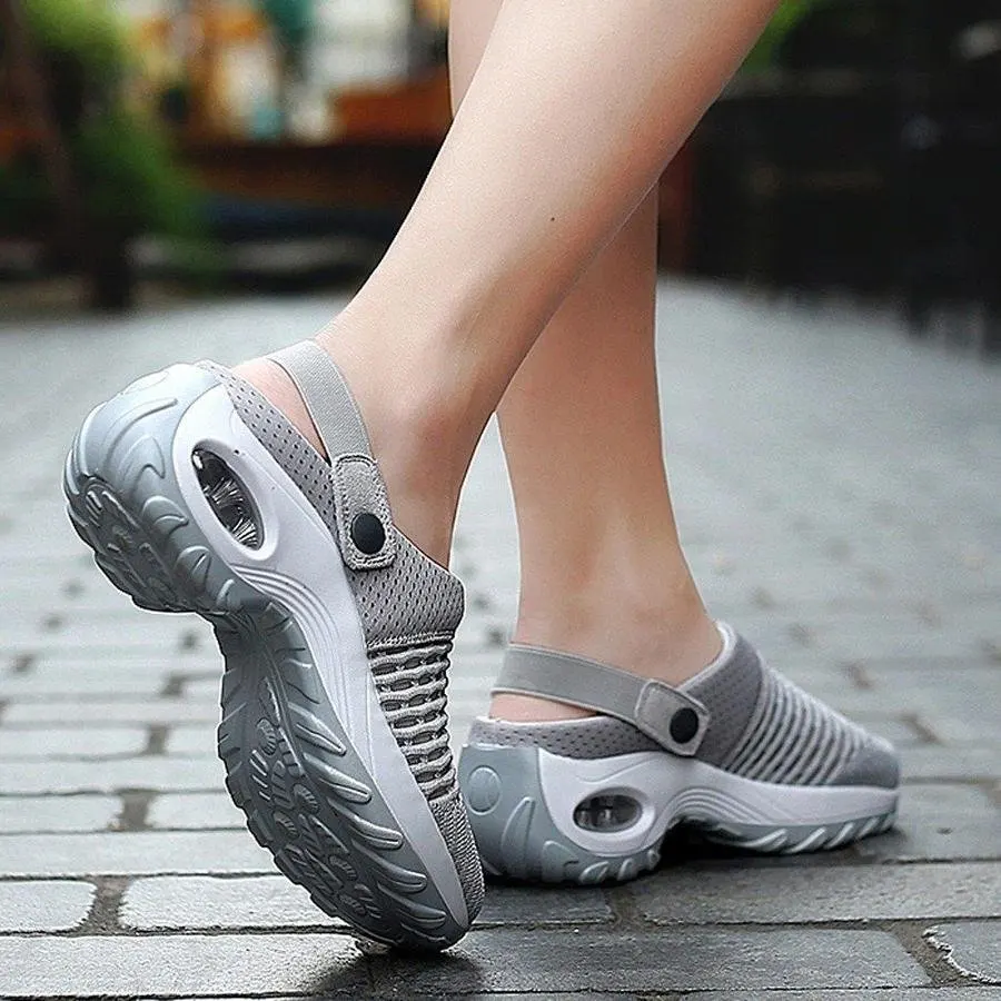 Velo-Step™ Air Cushion Pro | Orthopedic Wide-Toe Walking Shoes for Women