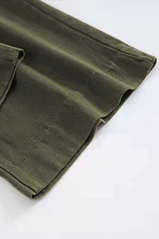 New Dual Pocket Front Wide Leg Jeans