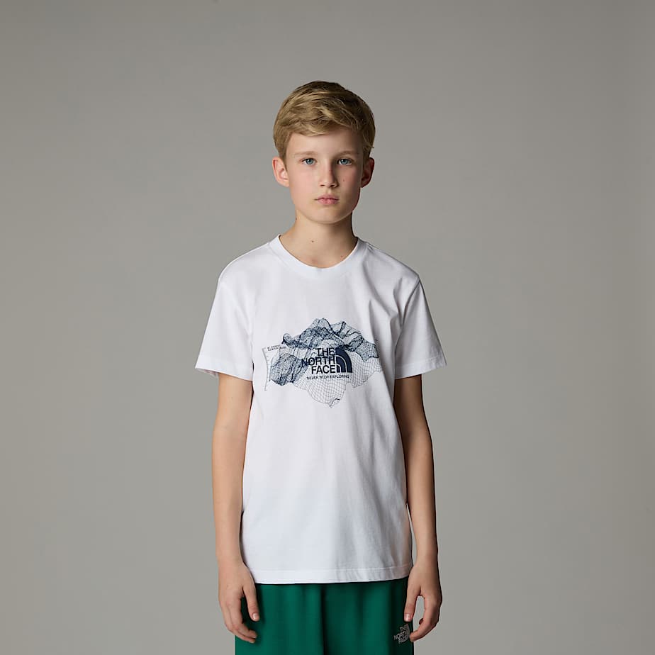 Topografie-T-Shirt für Jungen