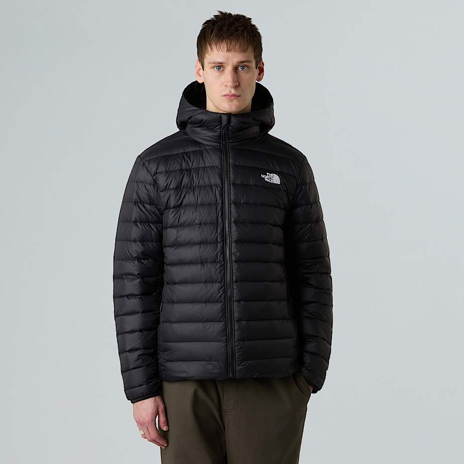Klassische Daunenjacke für Herren mit Kapuze