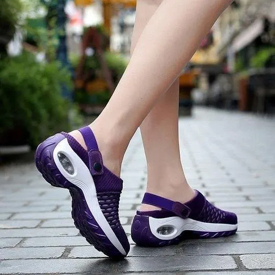 Velo-Step™ Air Cushion Pro | Orthopedic Wide-Toe Walking Shoes for Women