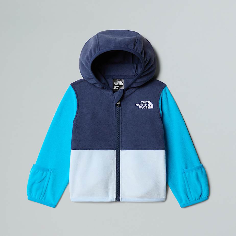 Baby-Gletscher-Kapuzenjacke mit Reißverschluss