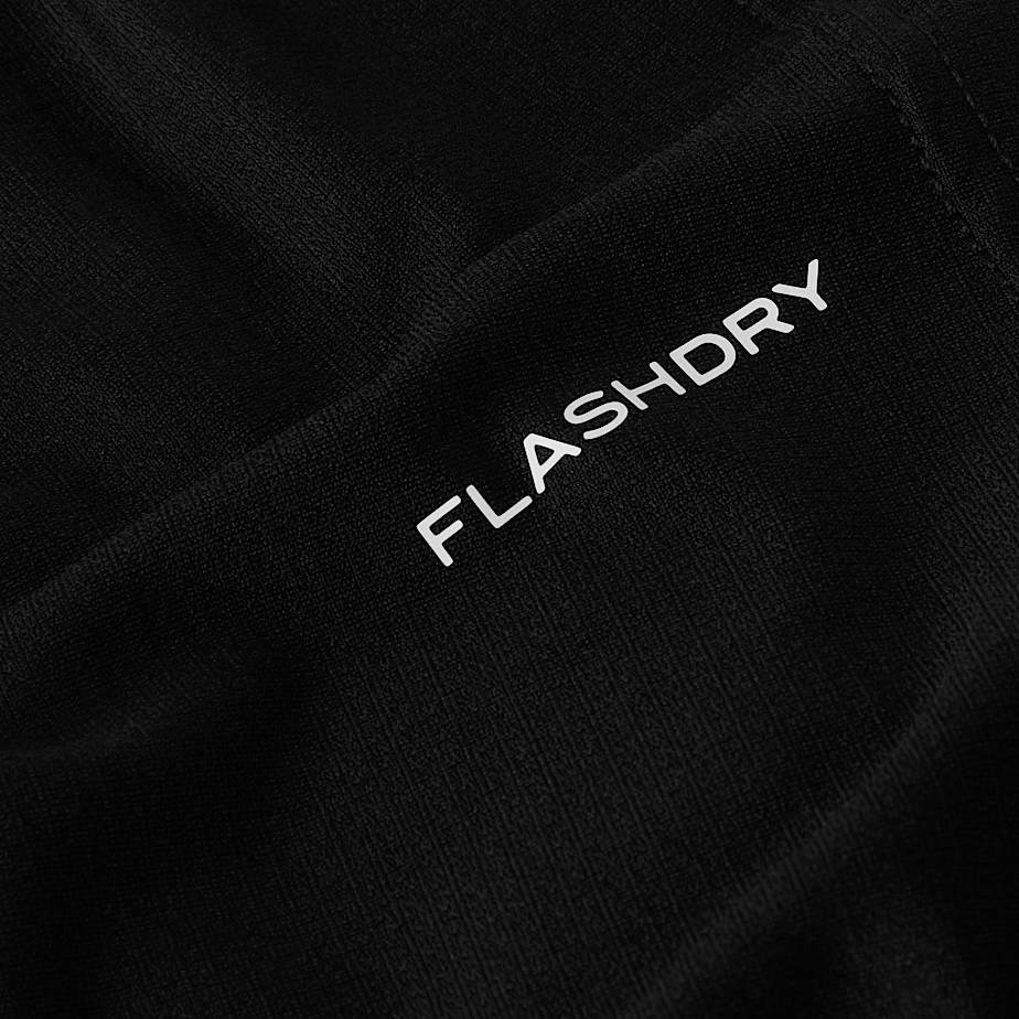 Damen Flex Langarmshirt mit 1/4-Reißverschluss