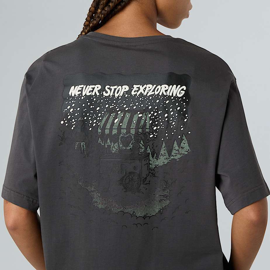 Unisex Powder Days Relaxed Grafik-T-Shirt