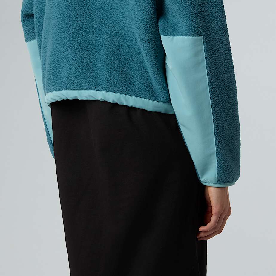 Damen Yumiori Fleecejacke mit halbem Reißverschluss für die Nebensaison