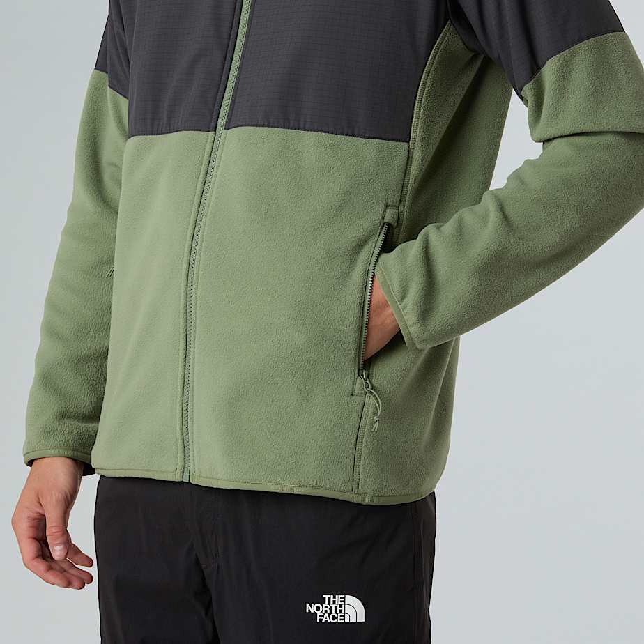 Herren Glacier Heavyweight Fleecejacke mit durchgehendem Reißverschluss