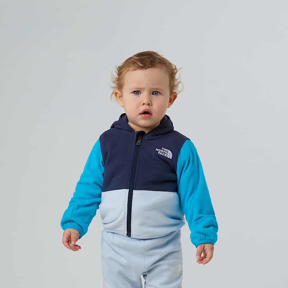 Baby-Gletscher-Kapuzenjacke mit Reißverschluss