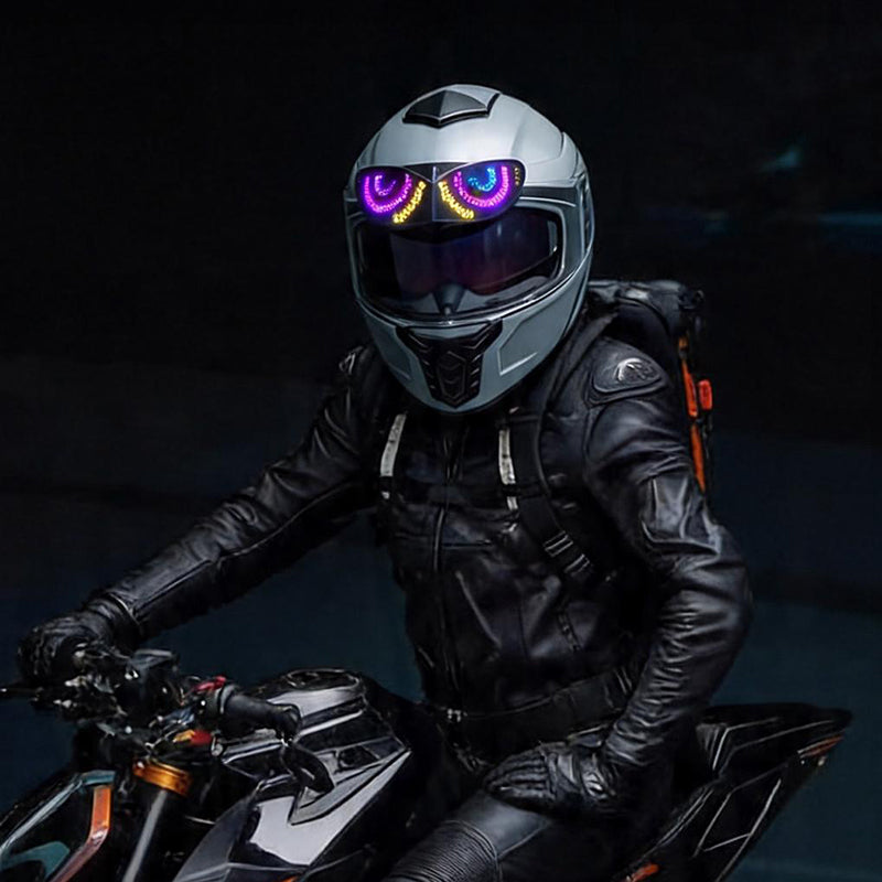 Smart LED Helmet Display