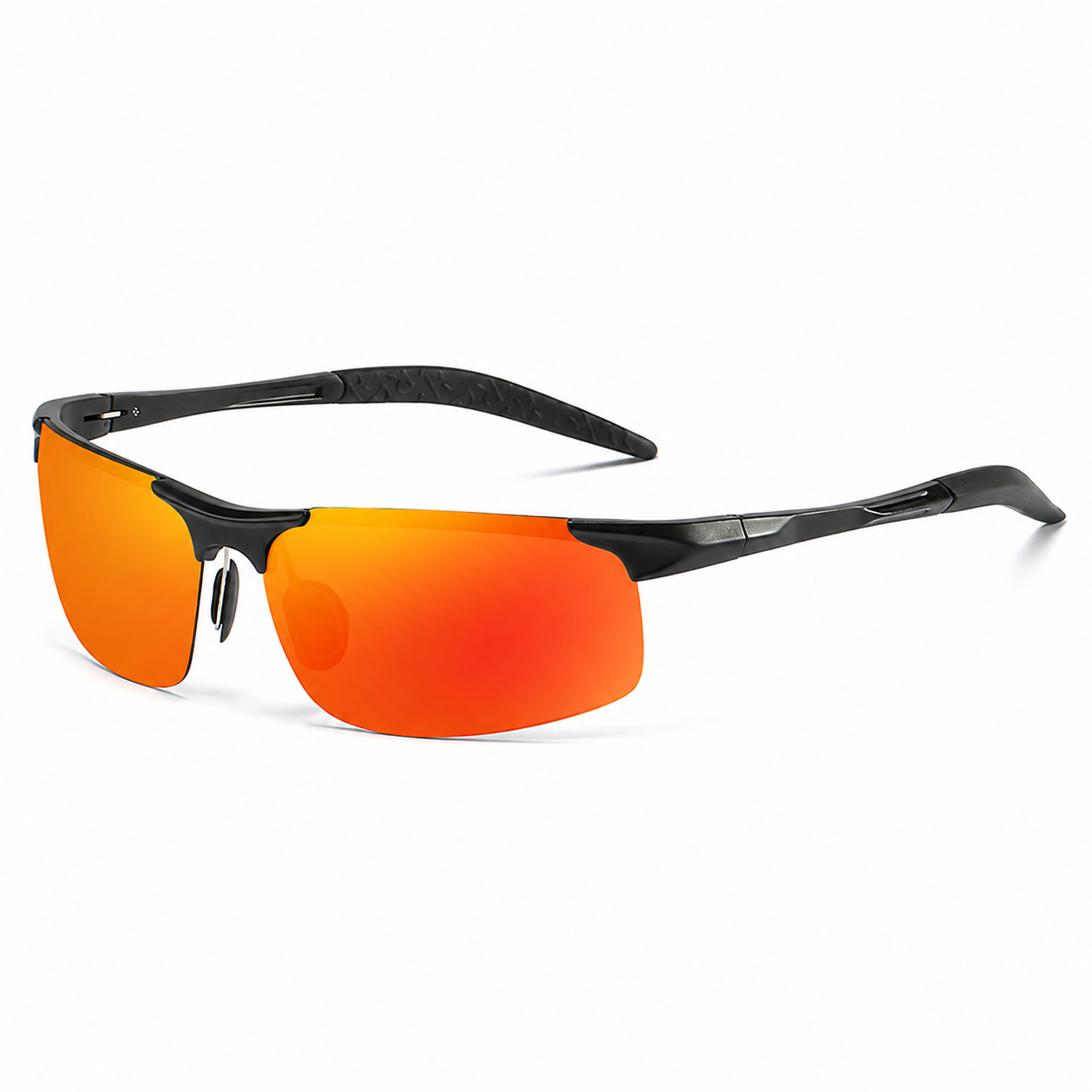 Herren Polarisierte Sportsonnenbrille – Leichter Metallrahmen zum Autofahren Angeln Golfen Laufen